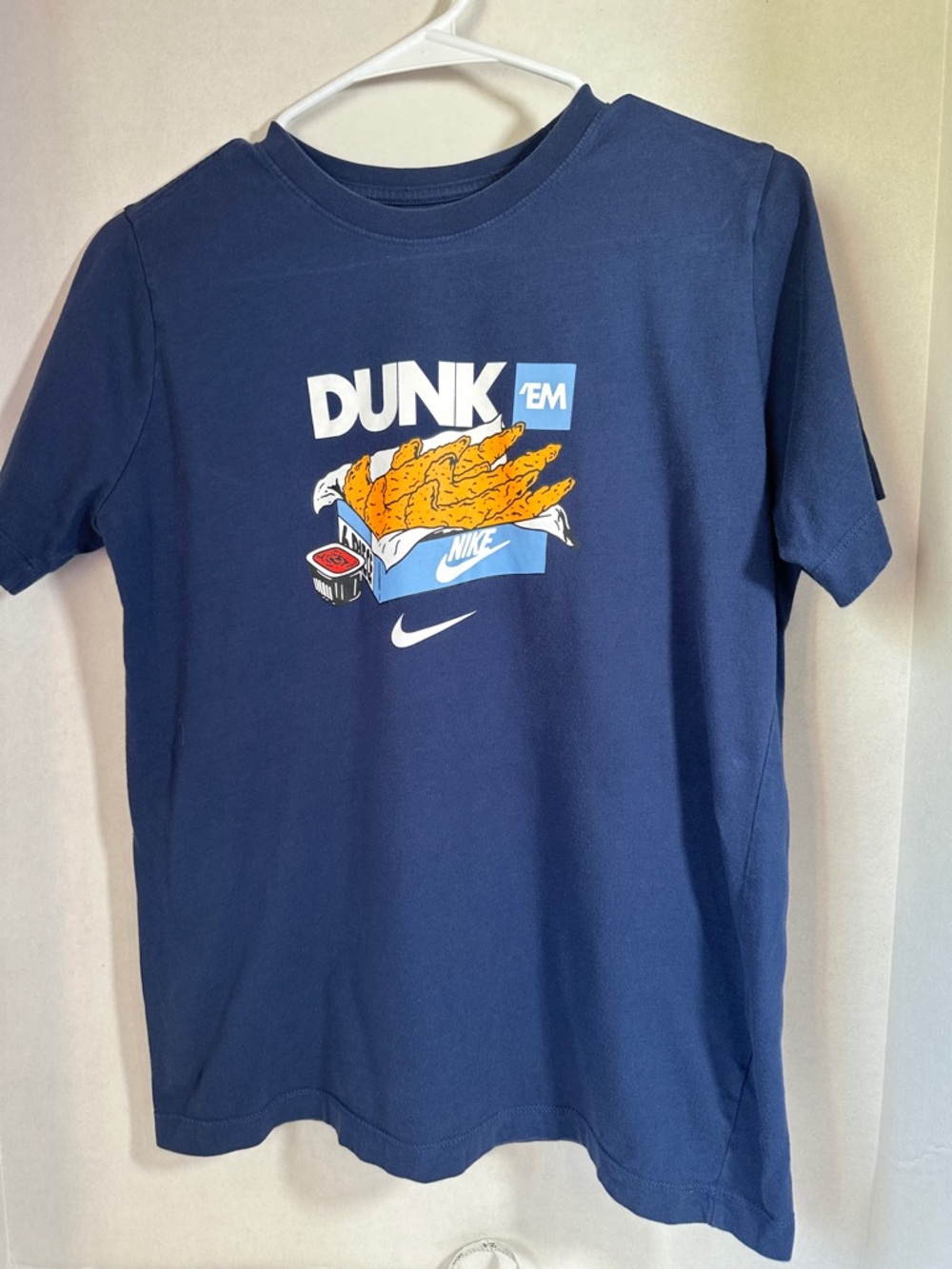 Nike blue short sleeve shirt size extra large